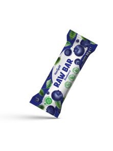 Nutrigold raw bar blueberry in a packaging of 35g