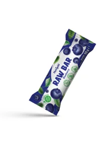 Nutrigold raw bar blueberry in a packaging of 35g