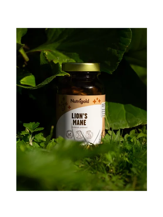 Nutrigold vegan Lion's Mane capsules