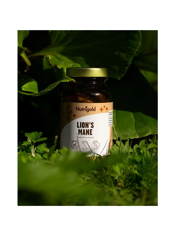 Nutrigold vegan Lion's Mane capsules
