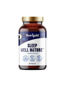 Sleep Well Nature 600mg - 90 Vegan Capsules Nutrigold