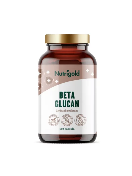 Beta Glucan 350mg - 120 Vegan Capsules Nutrigold