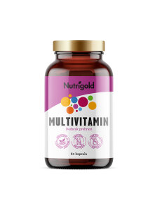 Multivitamin 527mg - 60 Vegan Capsules Nutrigold