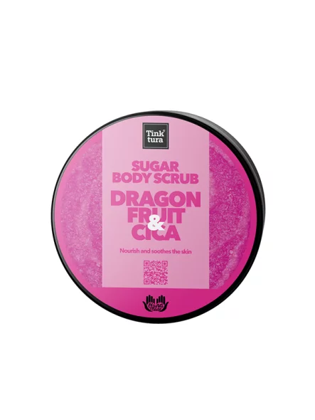 Sugar Body Scrub Dragon Fruit & Cica - 200ml Tinktura