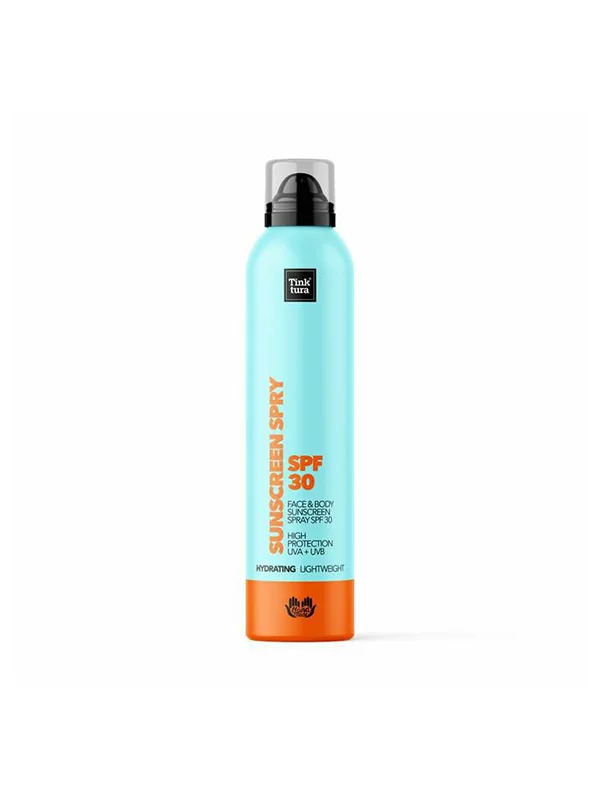 Face & Body Sunscreen Spray SPF 30 - 150ml Tinktura