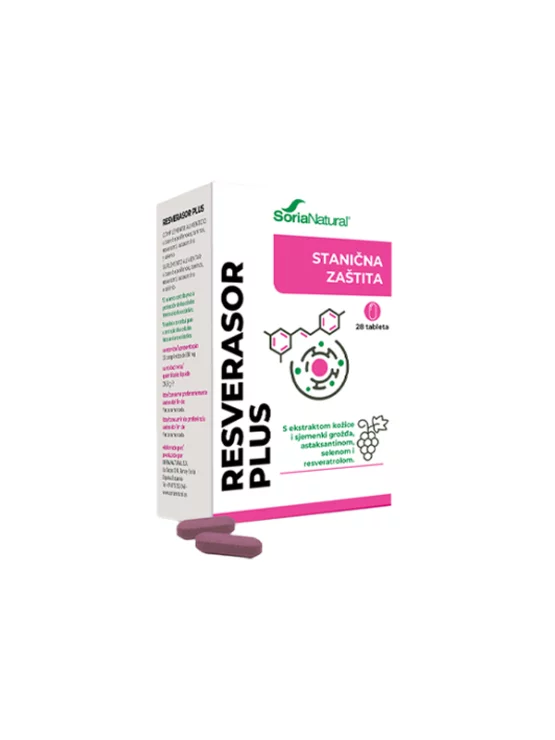Resverasor Plus 950 mg- 28 pcs Soria Natural