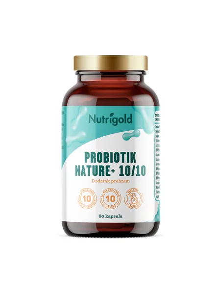 Probiotic Nature+ 10/10 - 60 Capsules Nutrigold
