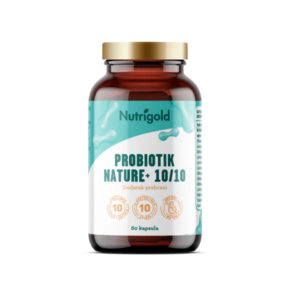 Probiotic Nature+ 10/10 - 60 Capsules Nutrigold