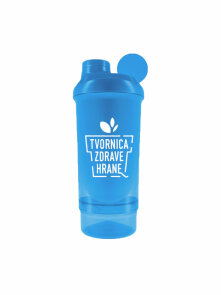 Smart Shaker With Storage - Blue 500ml