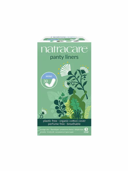 Mini Panty Liners - 30pcs Natracare