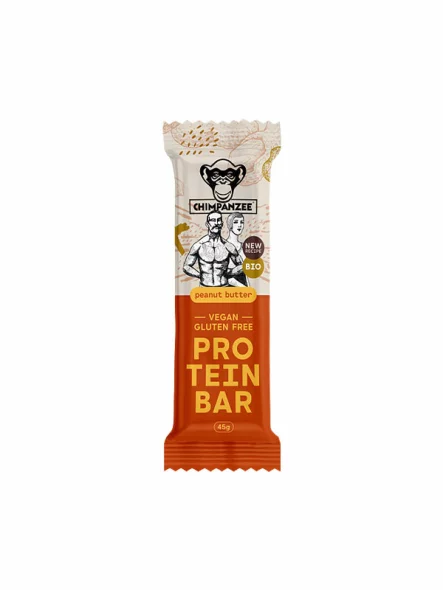 Protein Bar Peanut Butter - Organic 45g Chimpanzee
