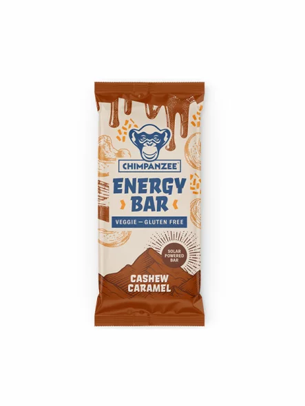 Energy Bar Cashew & Caramel - 55g Chimpanzee