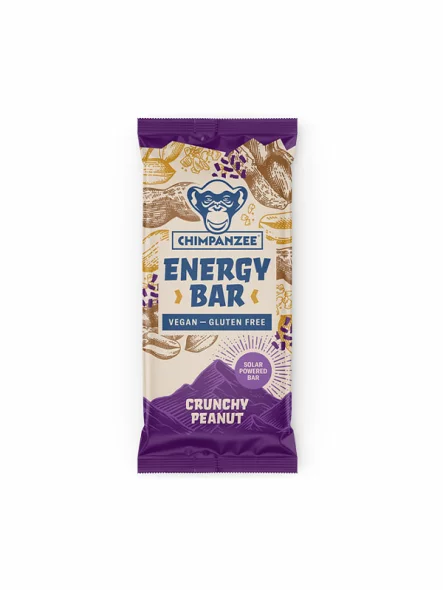 Energy Bar Crunchy Peanut - 55g Chimpanzee
