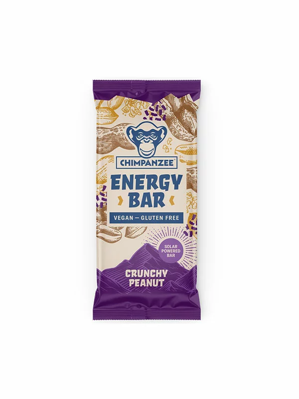 Energy Bar Crunchy Peanut - 55g Chimpanzee