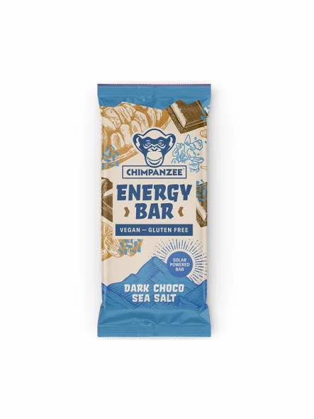 Energy Bar Dark Chocolate & Sea Salt - 55g Chimpanzee