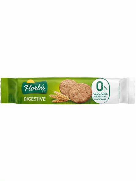 Digestiv Biscuits - No Added Sugars 150g Florbú