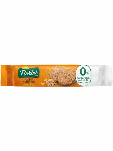 Crunchy Oat Biscuits - No Added Sugar 150g Florbú