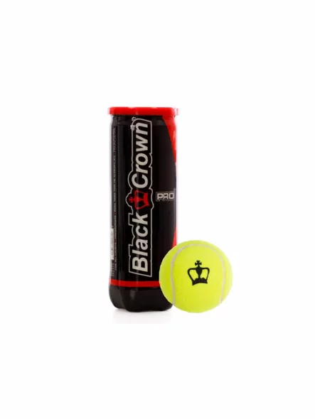 Black Crown Padel Balls PRO 3pcs
