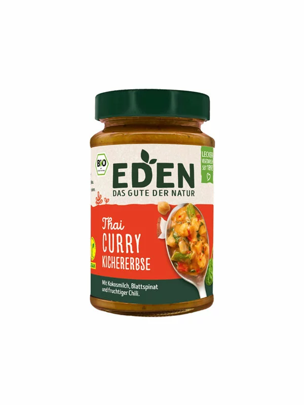 Vegan Thai Curry Chickpea - Organic 400g Eden