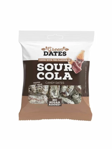 Dates With Sour Cola Flavour - 90g Green Dates
