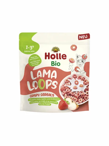 Crispy Cereals ''Lama Loops'' (from 1 year) - Organic 125g Holle