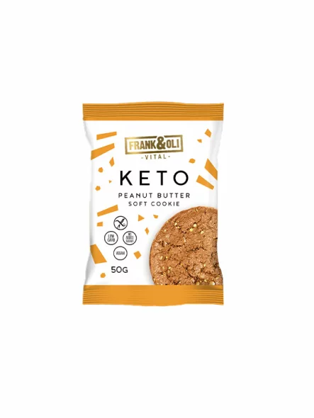 Vegan KETO Cookie Peanuts - No Added Sugar 50g Frank&Oli