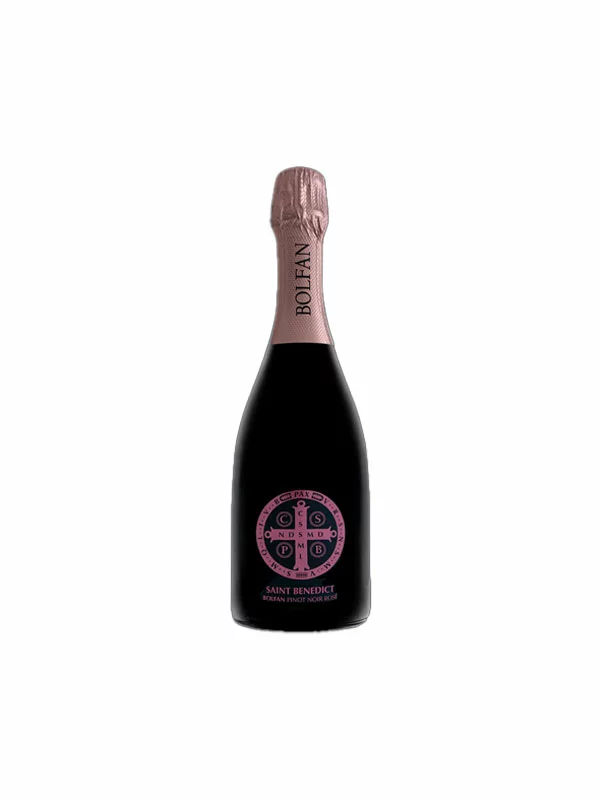 Pinot Noir Rosé Saint Benedict Sparkling Wine - Organic 0,75l Bolfan