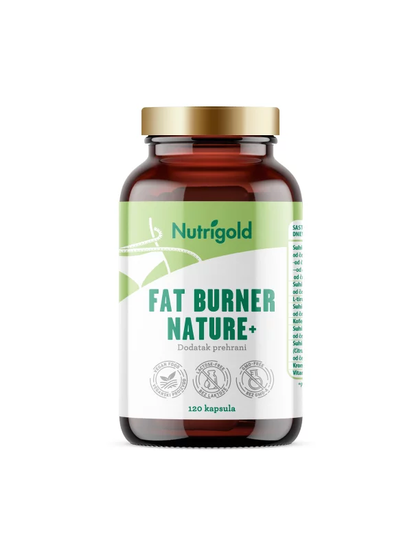 Fat Burner Nature+ - 120 Vegan Capsules Nutrigold