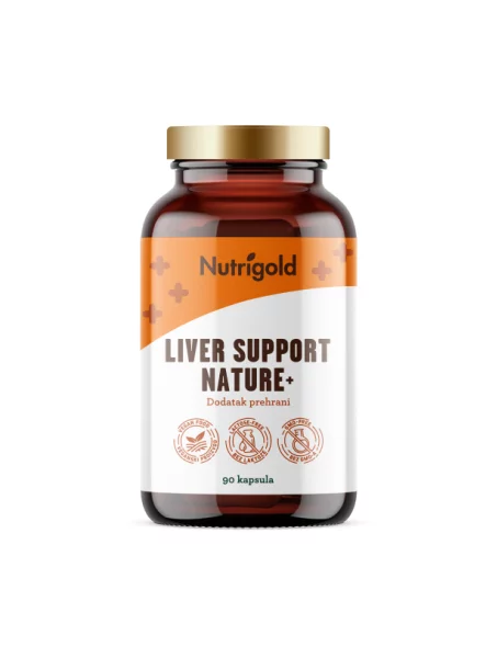 Liver Support Nature+ - 90 Vegan Capsules Nutrigold