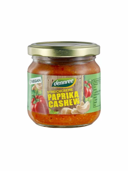Paprika & Cashew Spread - Organic 180g Dennree