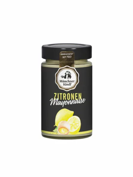 Lemon Mayonnaise - Organic 200ml Münchner Kindl Senf