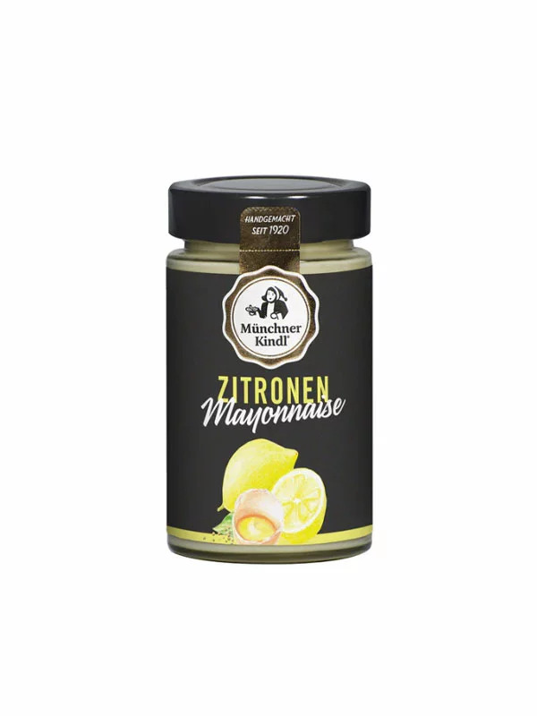 Lemon Mayonnaise - Organic 200ml Münchner Kindl Senf