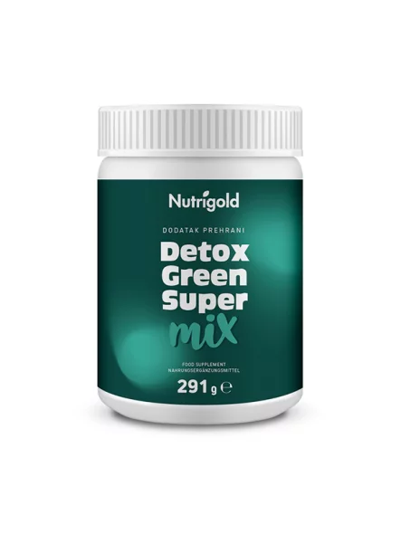 Detox Green Super Mix - Organic 291g Nutrigold
