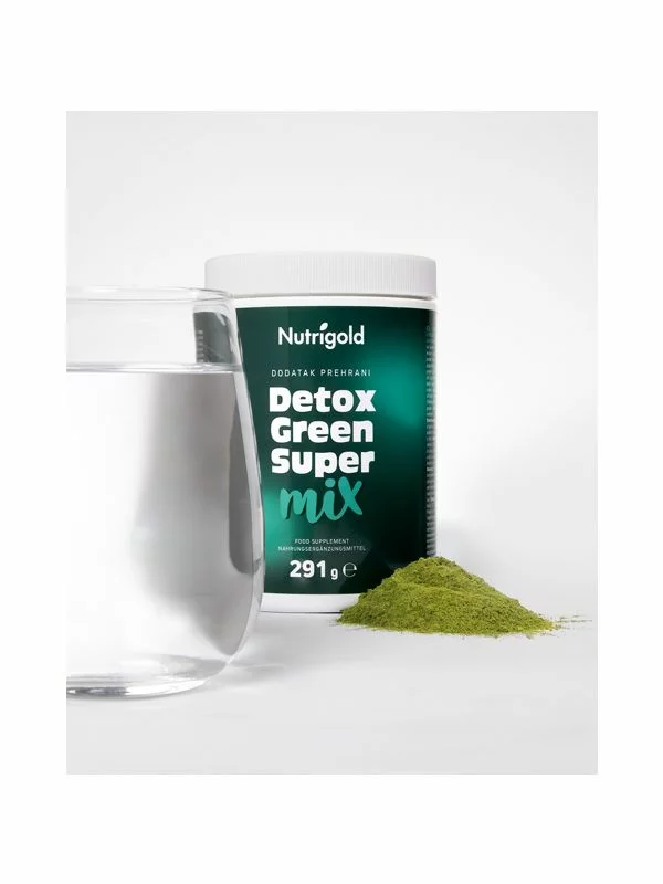 Detox Green Super Mix - Organic 291g Nutrigold