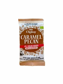 Caramel & Pecan Bar - Organic 70g Chokay