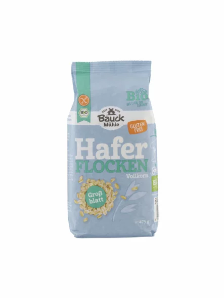 Rolled Oats Gluten Free - Organic 475g Bauck Mühle