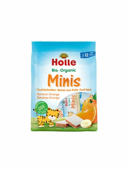 Fruit Bars (from 12 months) Banana & Orange - Organic 100g Holle