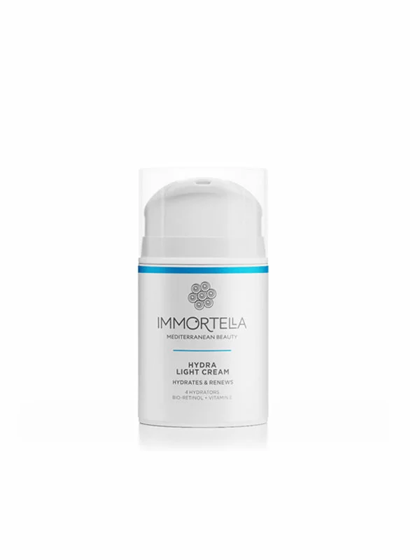 Immortella hidratantna krema za lice Hydra light u pakiranju od 50ml.