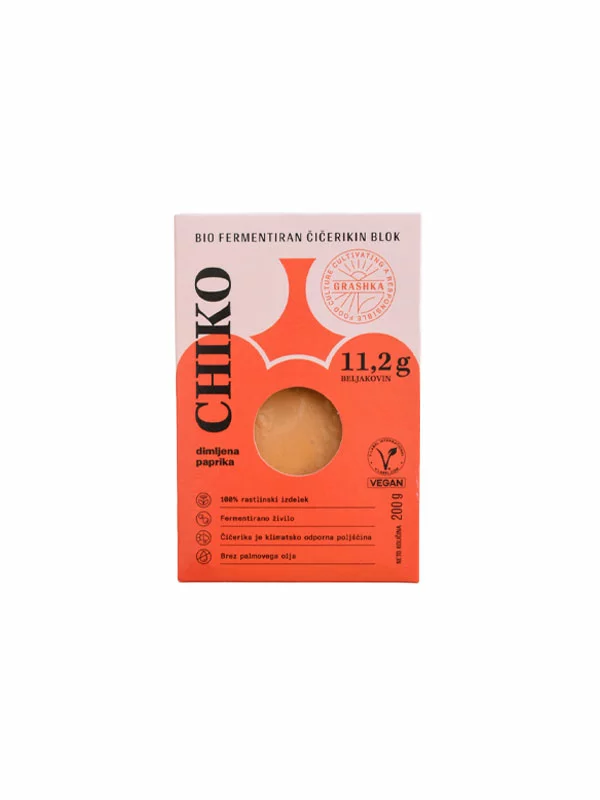 Chickpea Steak Chiko Smoked Paprika - Organic 200g Grashka
