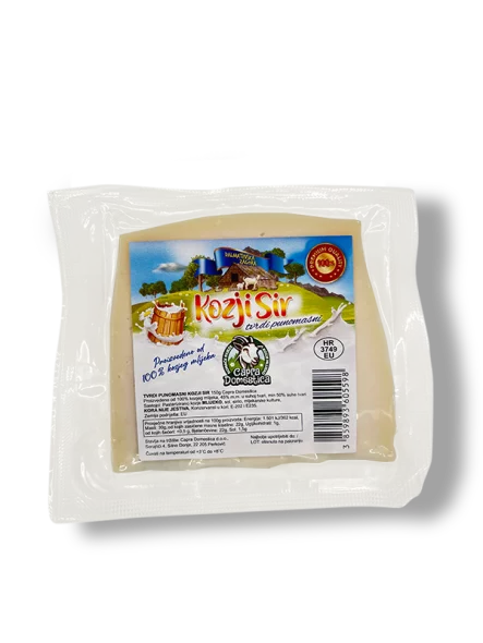 Hard Goat Cheese From Whole Goat’s Milk - 150g Capra Domestica