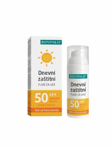 Daily Protective Face Fluid SPF 50 - 50ml Biovitalis
