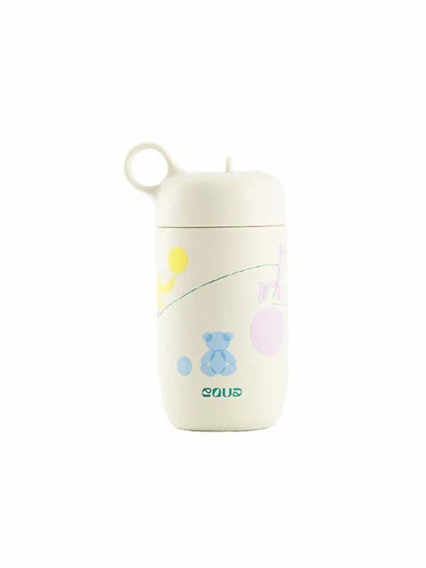 Stainless Steel BPA Free Bottle For Kids - Bounce Yard 400ml Equa
