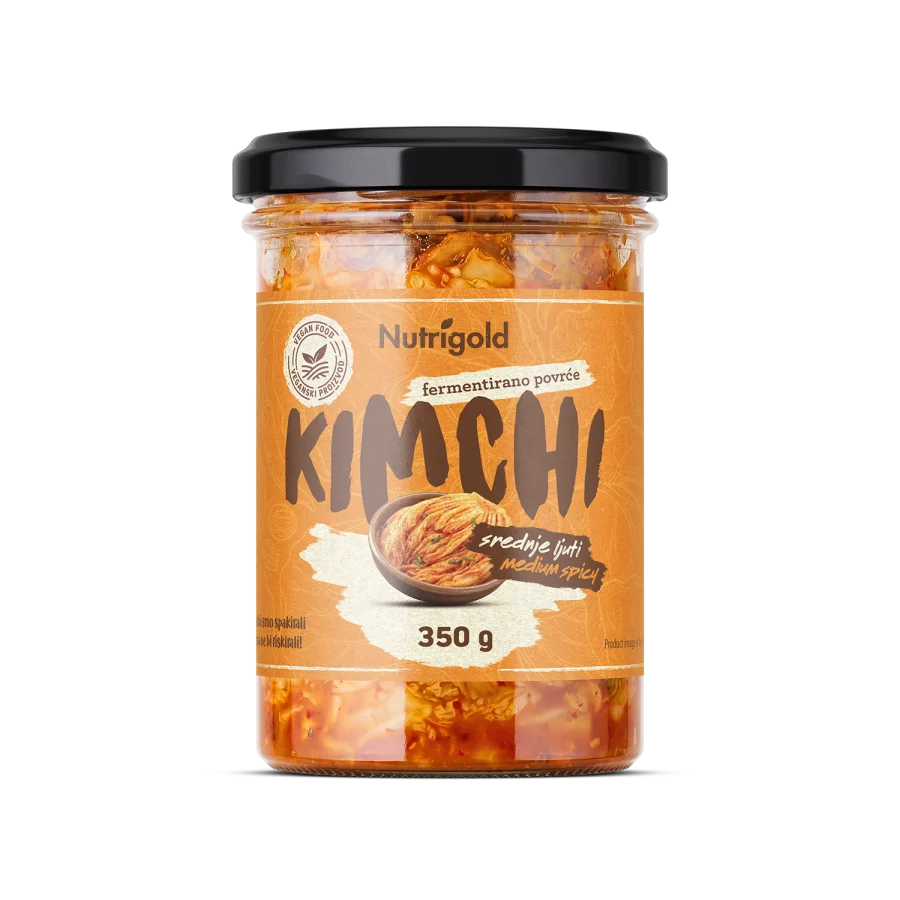 Nutrigold Kimchi Medium Spicy - Fermented Vegetables 350g