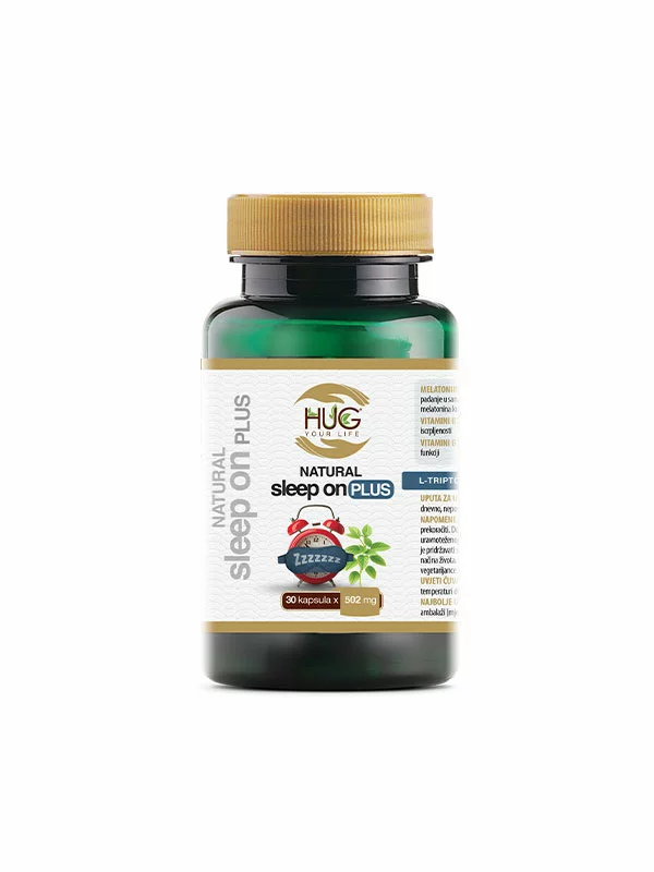 Natural Sleep On Capsules 30 x 440mg - Hug Your Life
