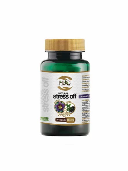 Natural Stress Off Capsules 30 x 540mg - Hug Your Life