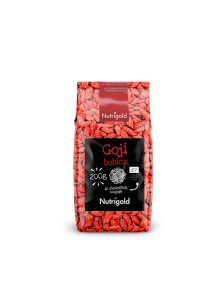 Nutrigold organic goji berries in a packaging of 200g