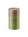 Nutrigold organic barley grass powder in a cylinder shaped packaging of 200g