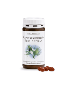 Black Cumin Oil Capsules 180 pcs - Krauterhaus