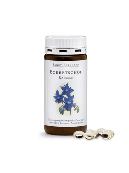 Borage Oil Capsules 180 pcs - Krauterhaus