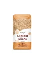 Nutrigold sesame seeds in a transparent packaging of 750g